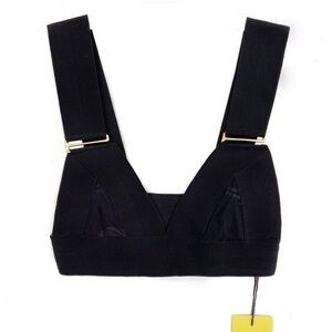 NOE UNDERGARMENTS Thick Straps Mesh Triangle Bra